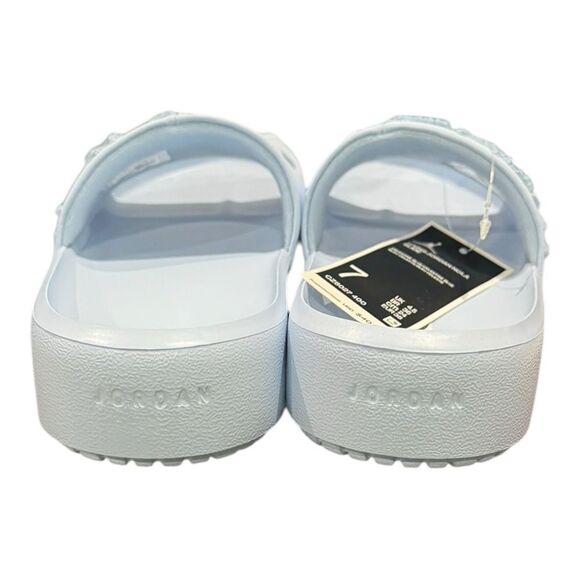 NEW Jordan Nola Slide Women's Celestine Blue Sandals 7 - Picture 5 of 8